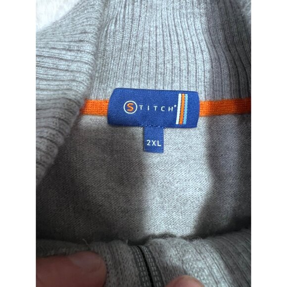 OSU womens Full-Zip Puffer Jacket Gray & Green Size 2XL - Picture 7 of 7